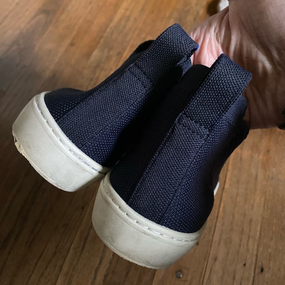 Rothy’s Navy Chelsea Slip-On Boots - Picture 6 of 7